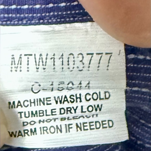 🪅Cinch Blue Striped Long Sleeve Cotton Shirt - Picture 9 of 10